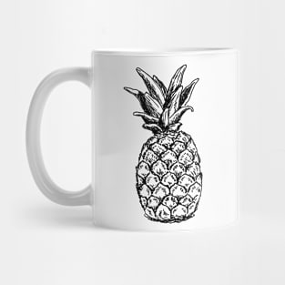 Pineapple print Mug